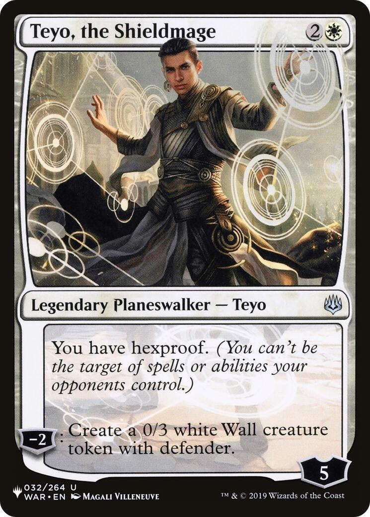 Image for Teyo, the Shieldmage (032/264) [The List Reprints] - Magic: The Gathering