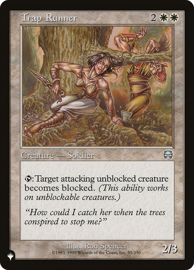Image for Trap Runner (55/350) [The List Reprints] - Magic: The Gathering