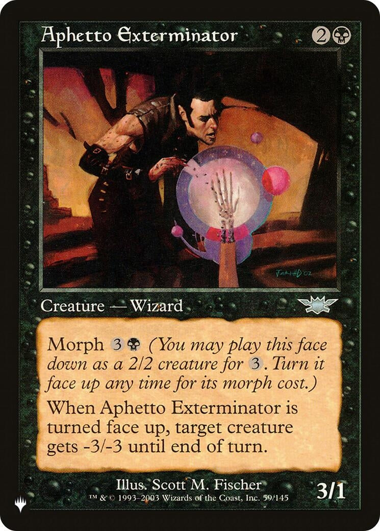 Image for Aphetto Exterminator (59/145) [The List Reprints] - Magic: The Gathering