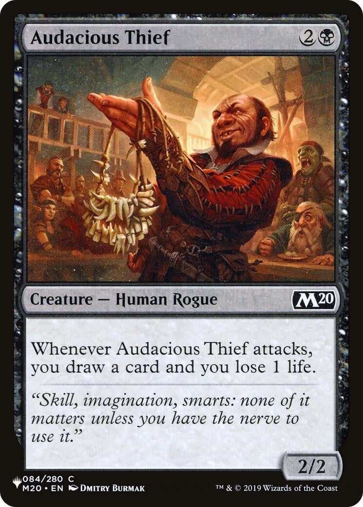 Image for Audacious Thief (084/280) [The List Reprints] - Magic: The Gathering