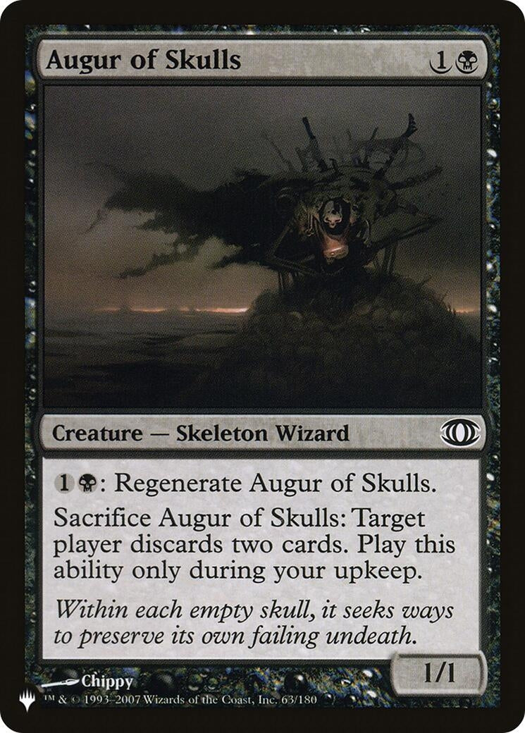 Augur of Skulls (63/180) [The List Reprints]