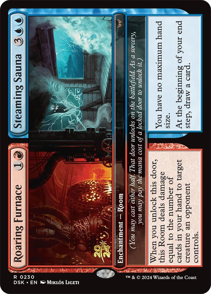 Image for Roaring Furnace // Steaming Sauna (230) [Prerelease Cards] - Magic: The Gathering