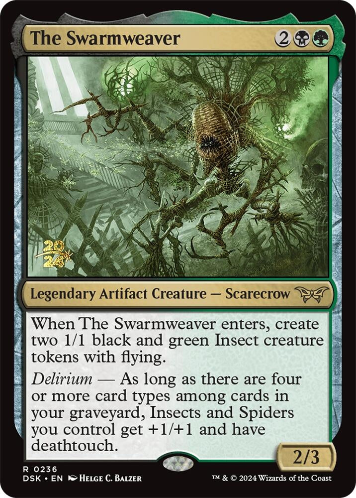 Image for The Swarmweaver (0236) (236) [Prerelease Cards] - Magic: The Gathering