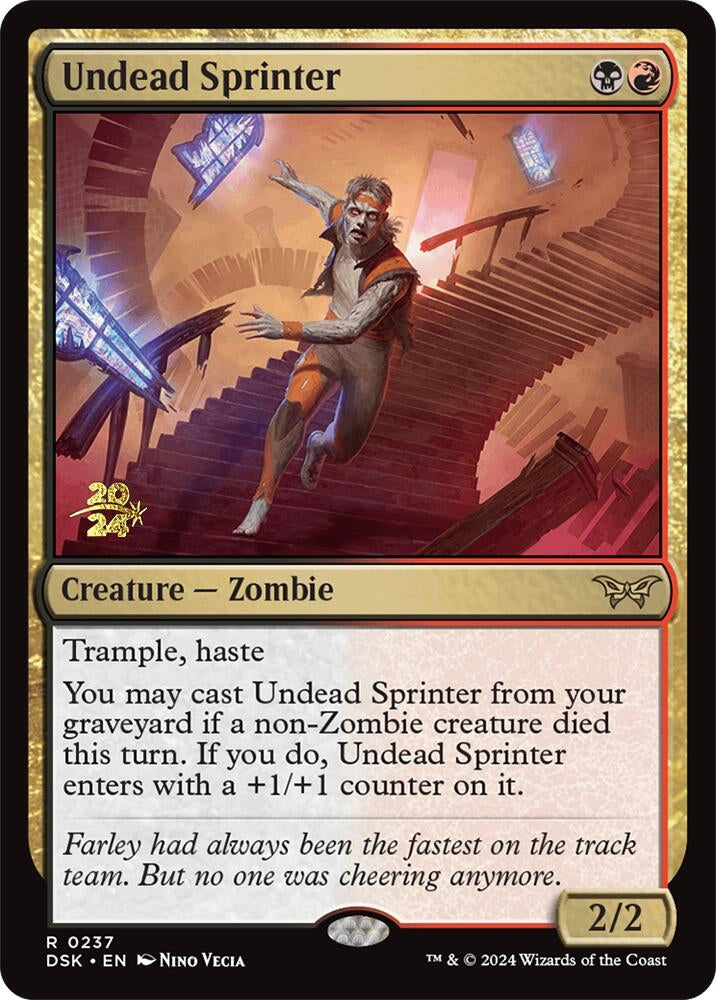 Image for Undead Sprinter (237) [Prerelease Cards] - Magic: The Gathering
