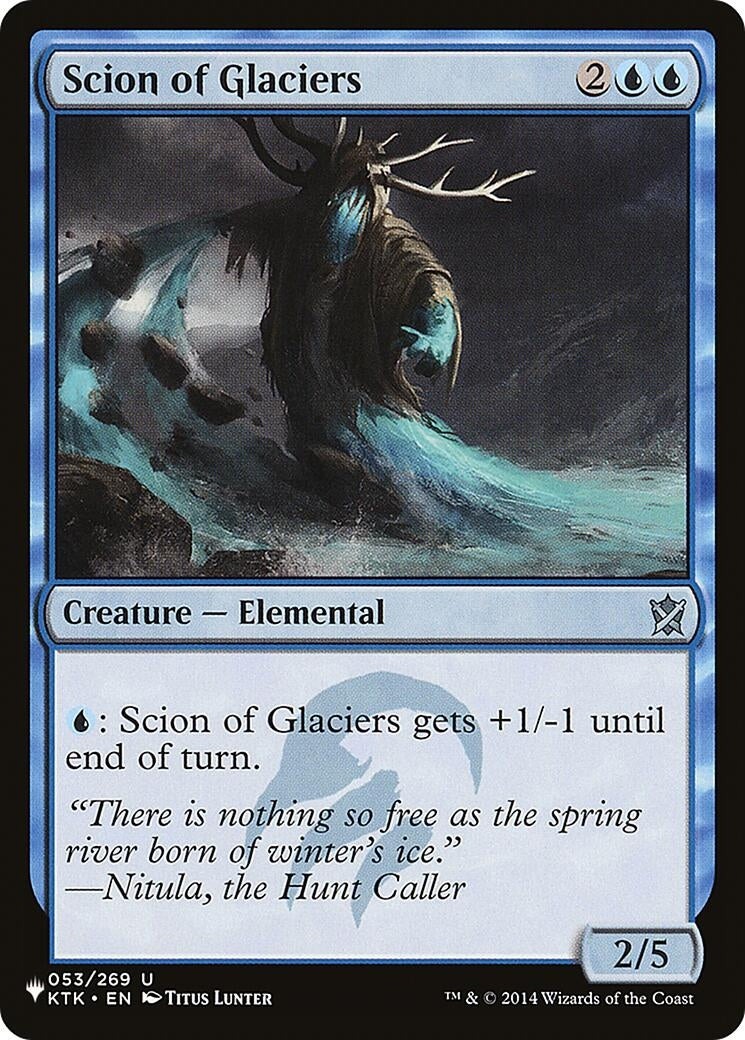 Image for Scion of Glaciers (053/269) [The List Reprints] - Magic: The Gathering
