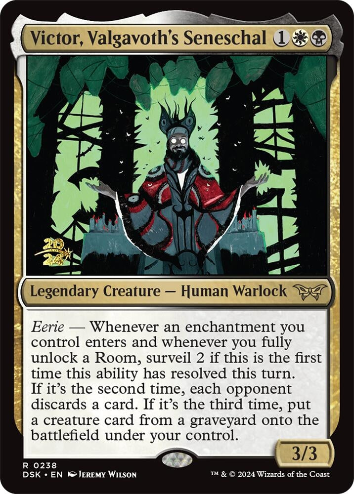 Image for Victor, Valgavoth's Seneschal (238) [Prerelease Cards] - Magic: The Gathering