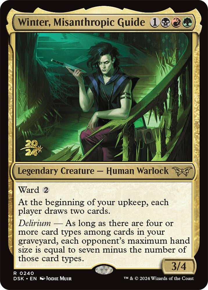 Image for Winter, Misanthropic Guide (240) [Prerelease Cards] - Magic: The Gathering