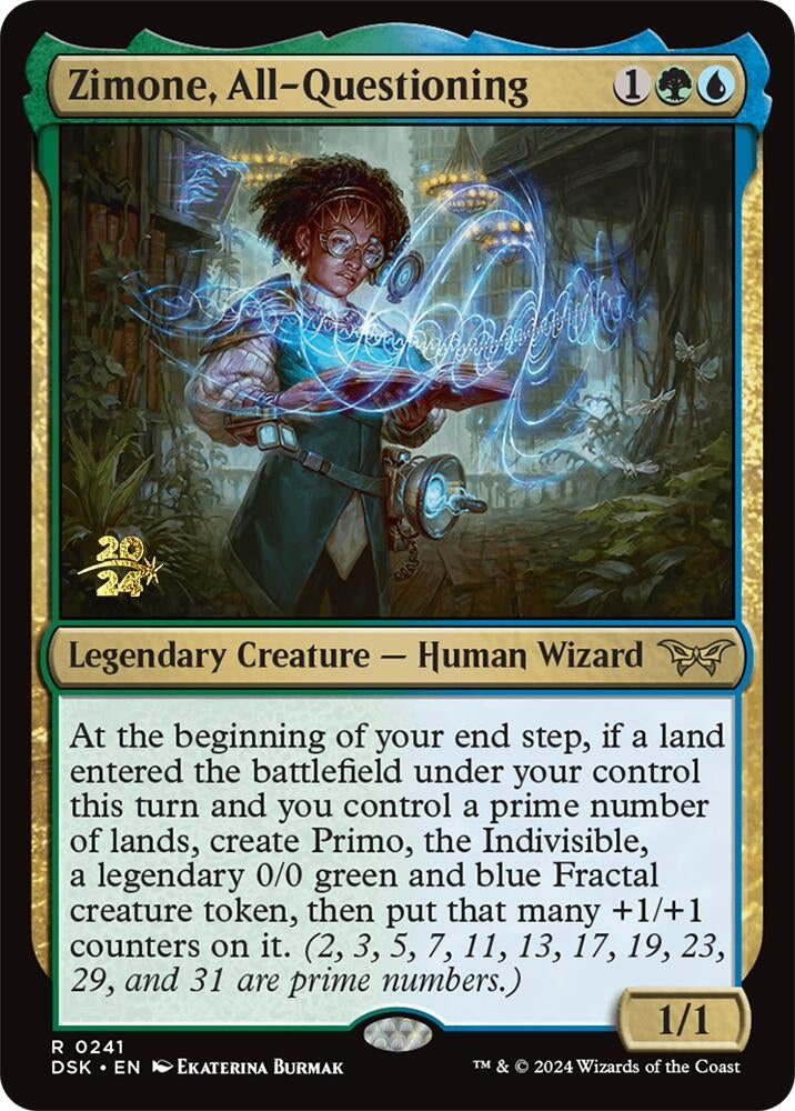 Image for Zimone, All-Questioning (241) [Prerelease Cards] - Magic: The Gathering