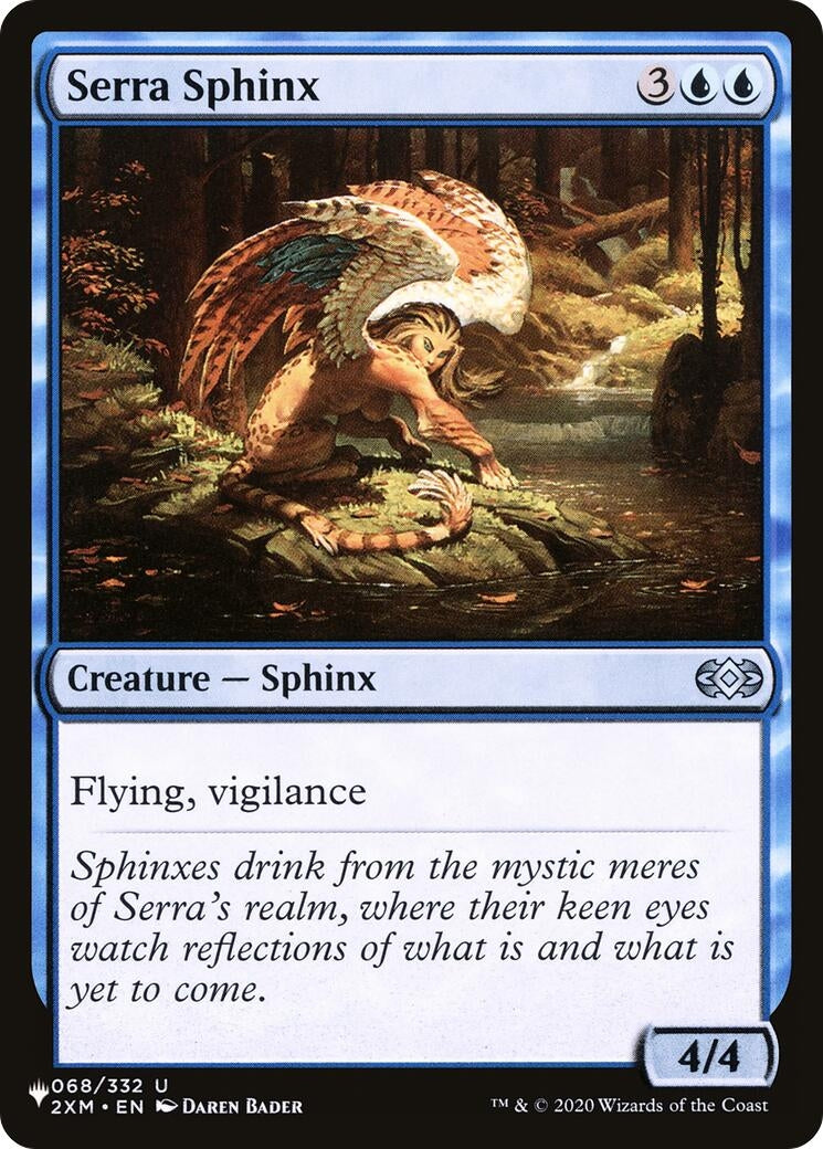 Image for Serra Sphinx (068/332) [The List Reprints] - Magic: The Gathering