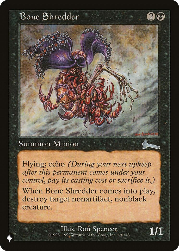 Image for Bone Shredder (49/143) [The List Reprints] - Magic: The Gathering
