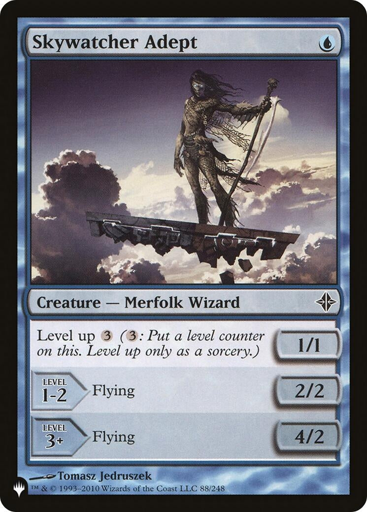 Image for Skywatcher Adept (88/248) [The List Reprints] - Magic: The Gathering
