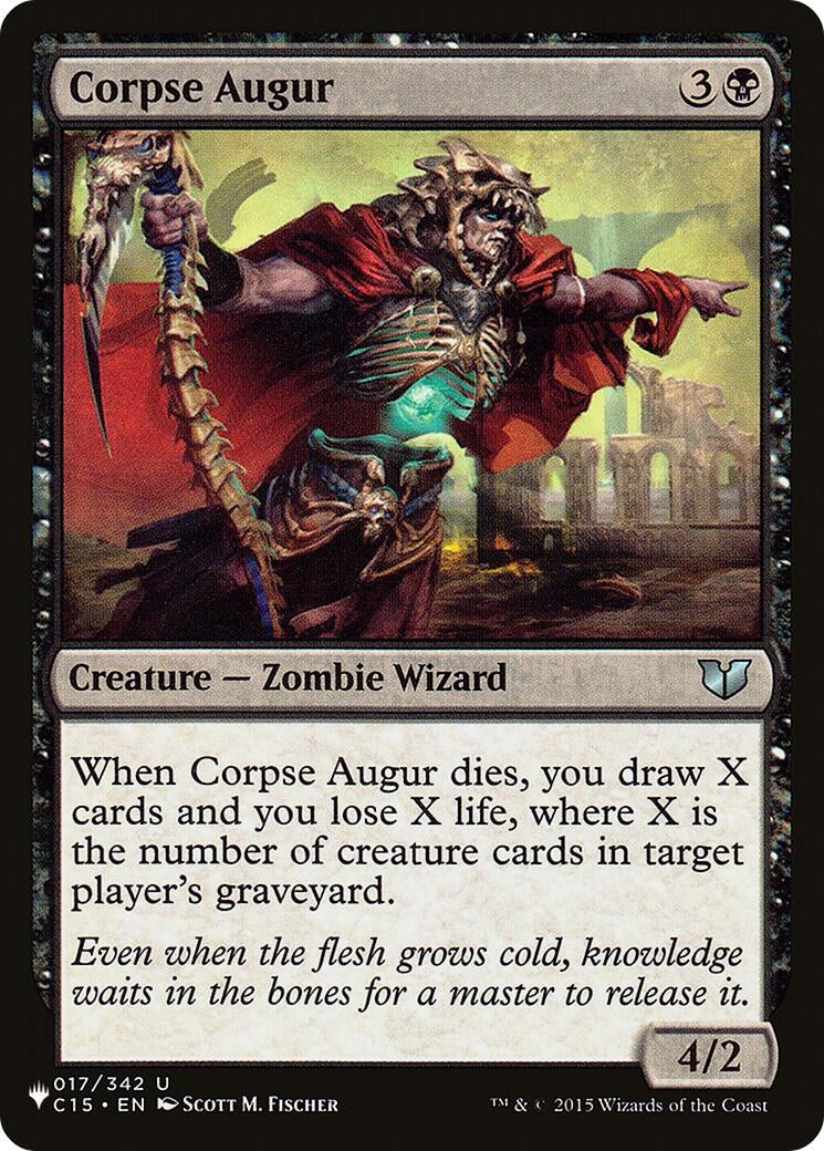 Image for Corpse Augur (017/342) [The List Reprints] - Magic: The Gathering