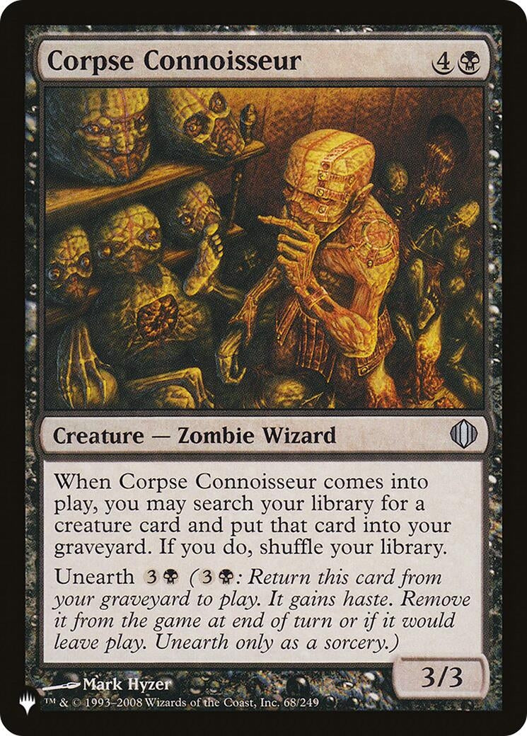 Image for Corpse Connoisseur (68/249) [The List Reprints] - Magic: The Gathering