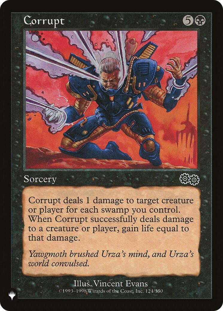 Image for Corrupt (124/350) [The List Reprints] - Magic: The Gathering