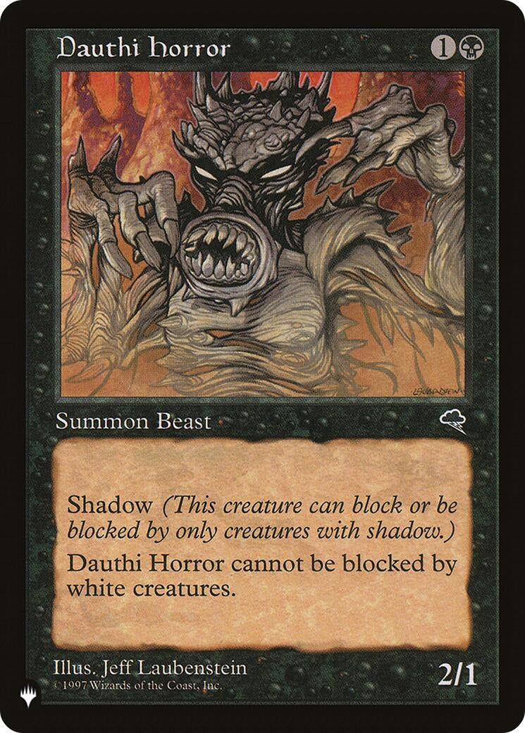 Image for Dauthi Horror [The List Reprints] - Magic: The Gathering