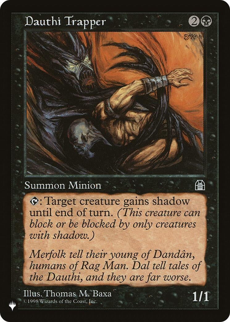 Image for Dauthi Trapper [The List Reprints] - Magic: The Gathering