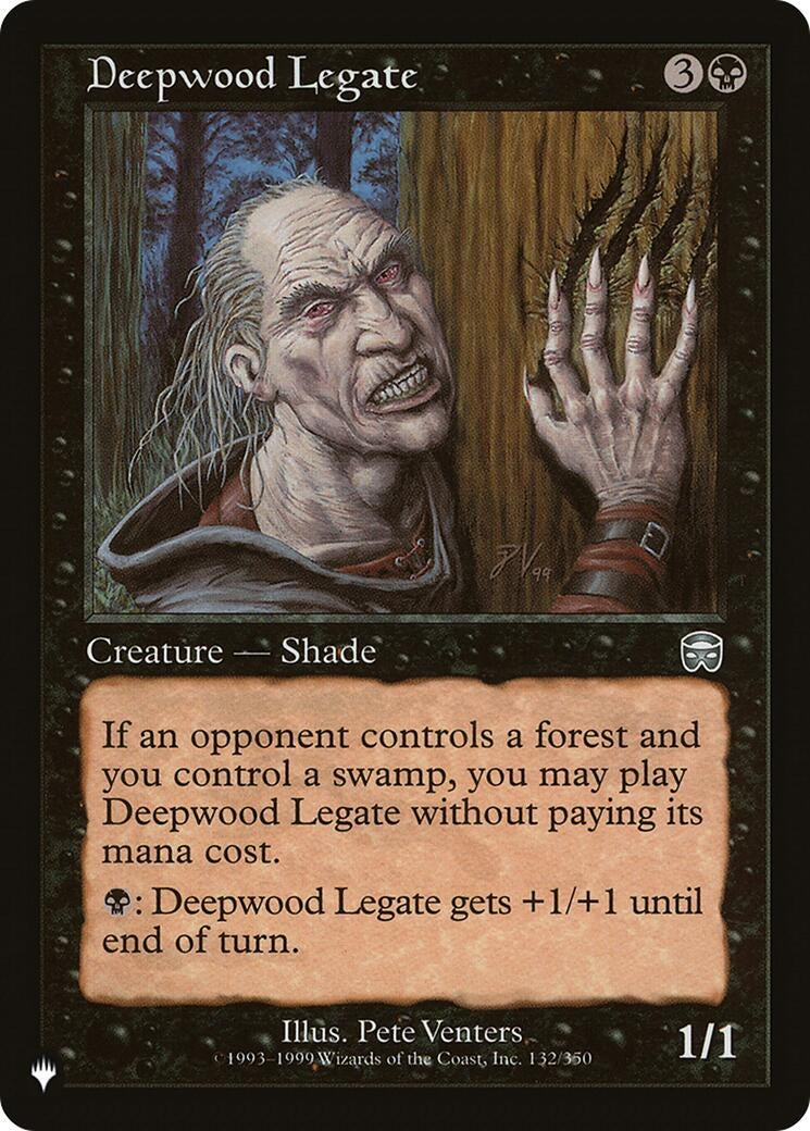 Image for Deepwood Legate (132/350) [The List Reprints] - Magic: The Gathering