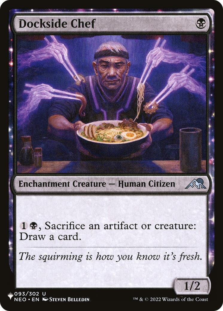 Image for Dockside Chef (093/302) [The List Reprints] - Magic: The Gathering