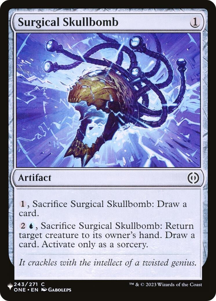 Image for Surgical Skullbomb (243/271) [The List Reprints] - Magic: The Gathering