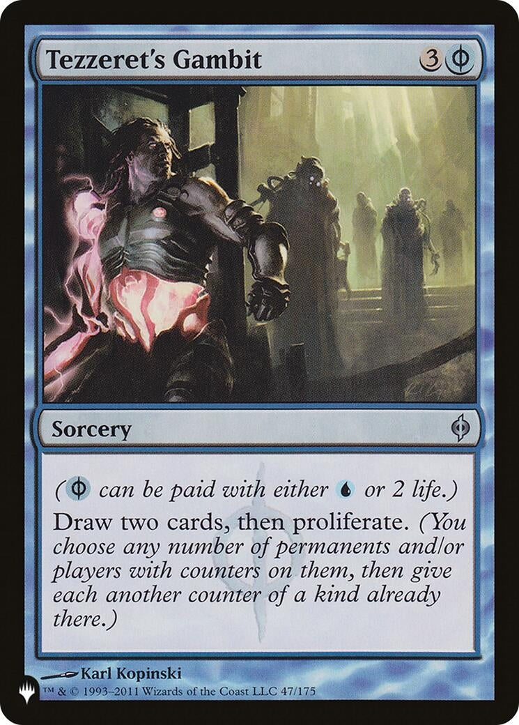 Image for Tezzeret's Gambit (47/175) [The List Reprints] - Magic: The Gathering