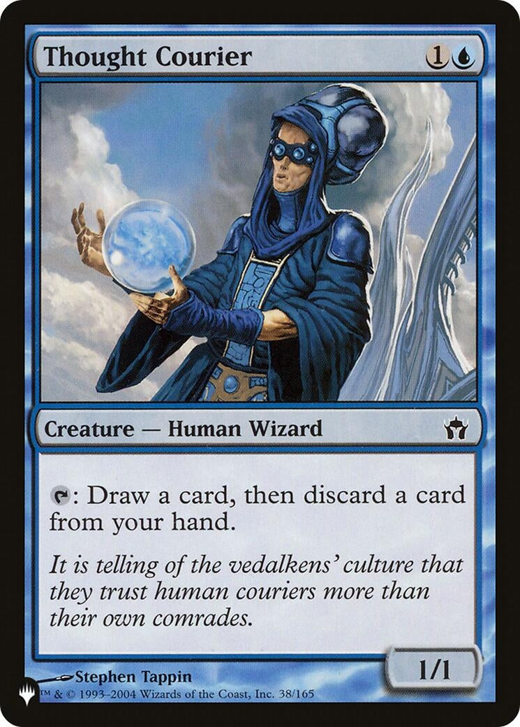 Image for Thought Courier (38/165) [The List Reprints] - Magic: The Gathering
