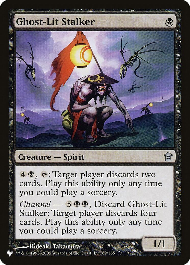 Image for Ghost-Lit Stalker (69/165) [The List Reprints] - Magic: The Gathering
