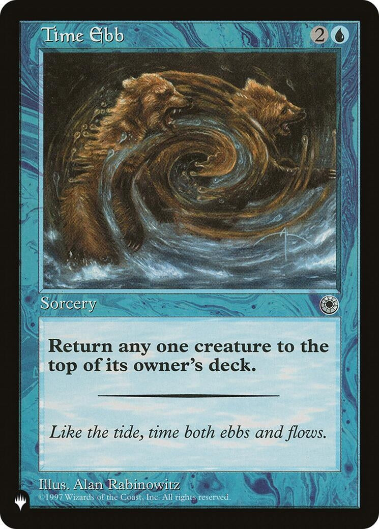 Image for Time Ebb [The List Reprints] - Magic: The Gathering