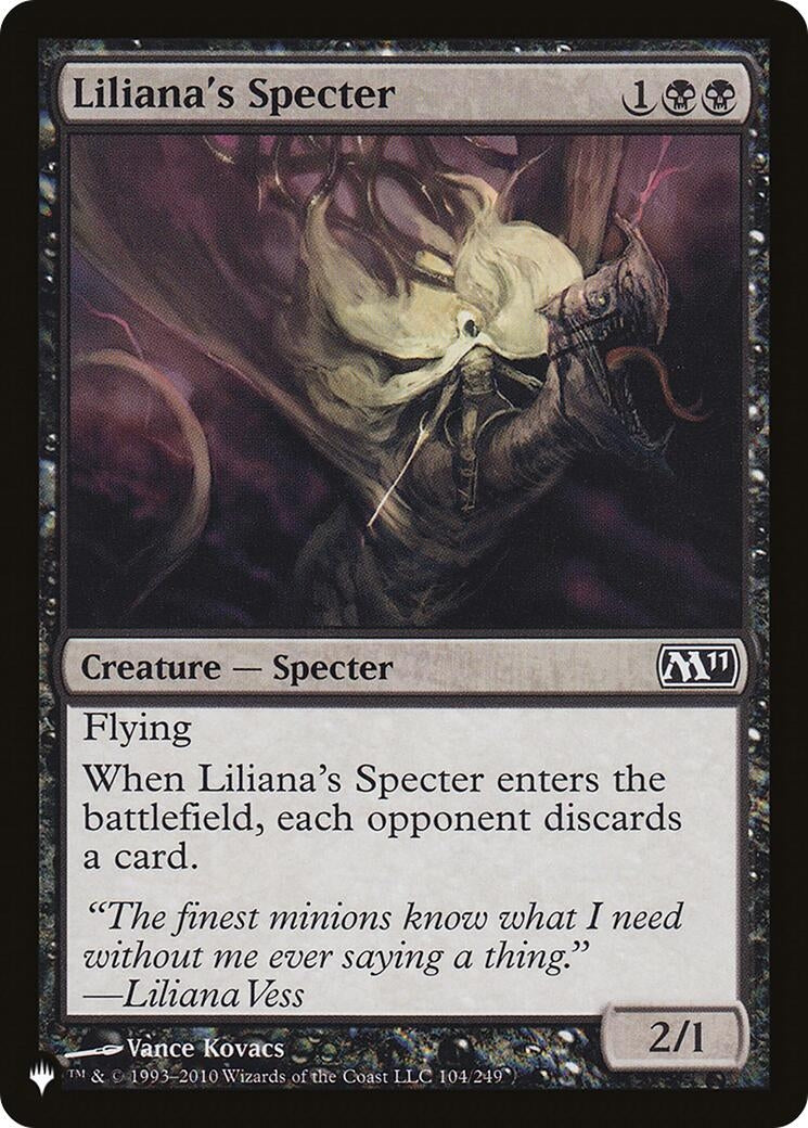 Image for Liliana's Specter (104/249) [The List Reprints] - Magic: The Gathering