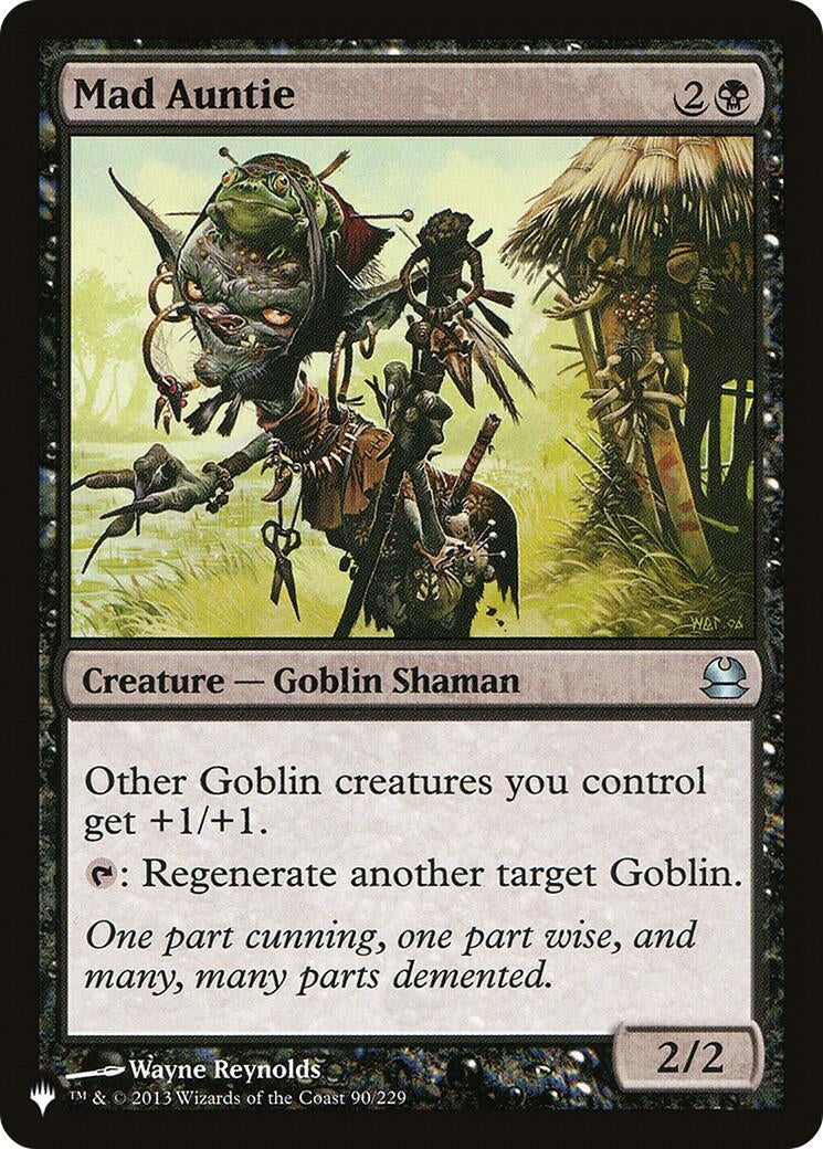 Image for Mad Auntie (90/229) [The List Reprints] - Magic: The Gathering