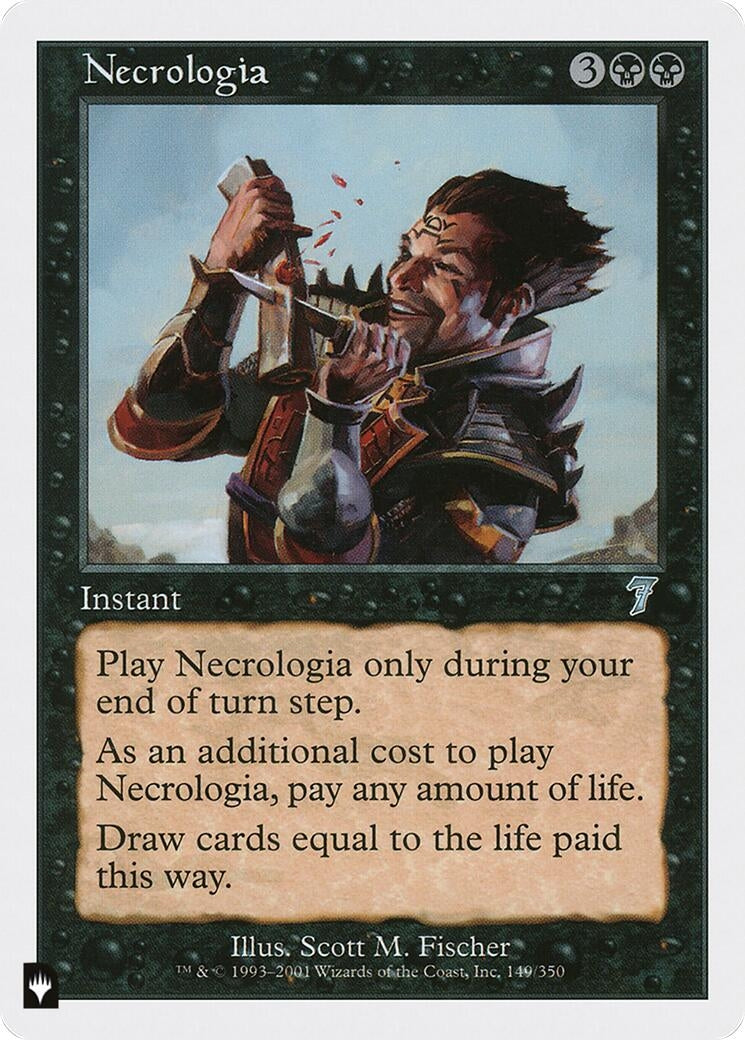 Image for Necrologia (149/350) [The List Reprints] - Magic: The Gathering