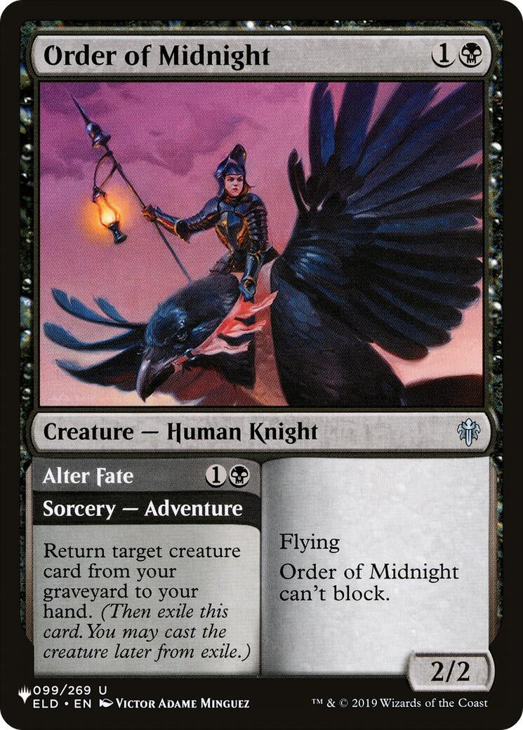 Image for Order of Midnight (099/269) [The List Reprints] - Magic: The Gathering