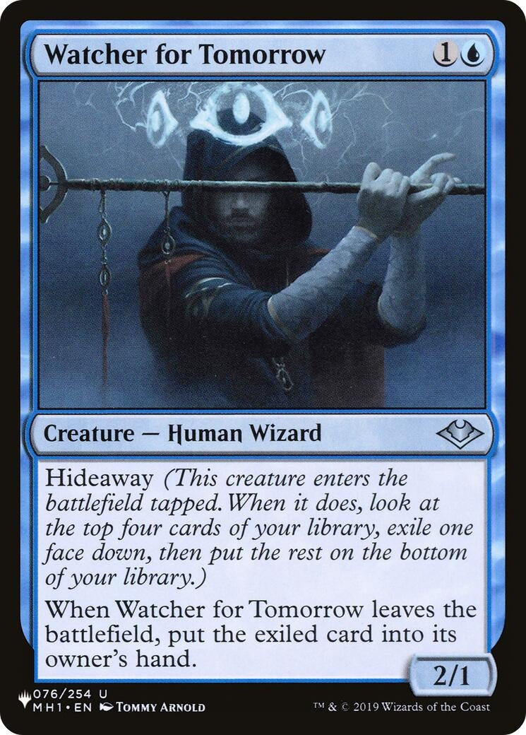 Image for Watcher for Tomorrow (076/254) [The List Reprints] - Magic: The Gathering