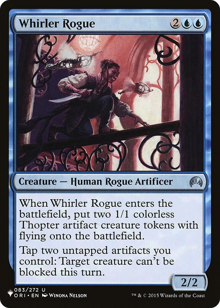 Image for Whirler Rogue (083/272) [The List Reprints] - Magic: The Gathering