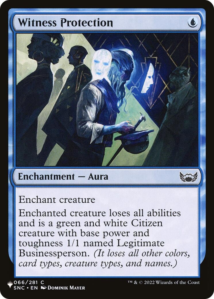 Image for Witness Protection (066/281) [The List Reprints] - Magic: The Gathering