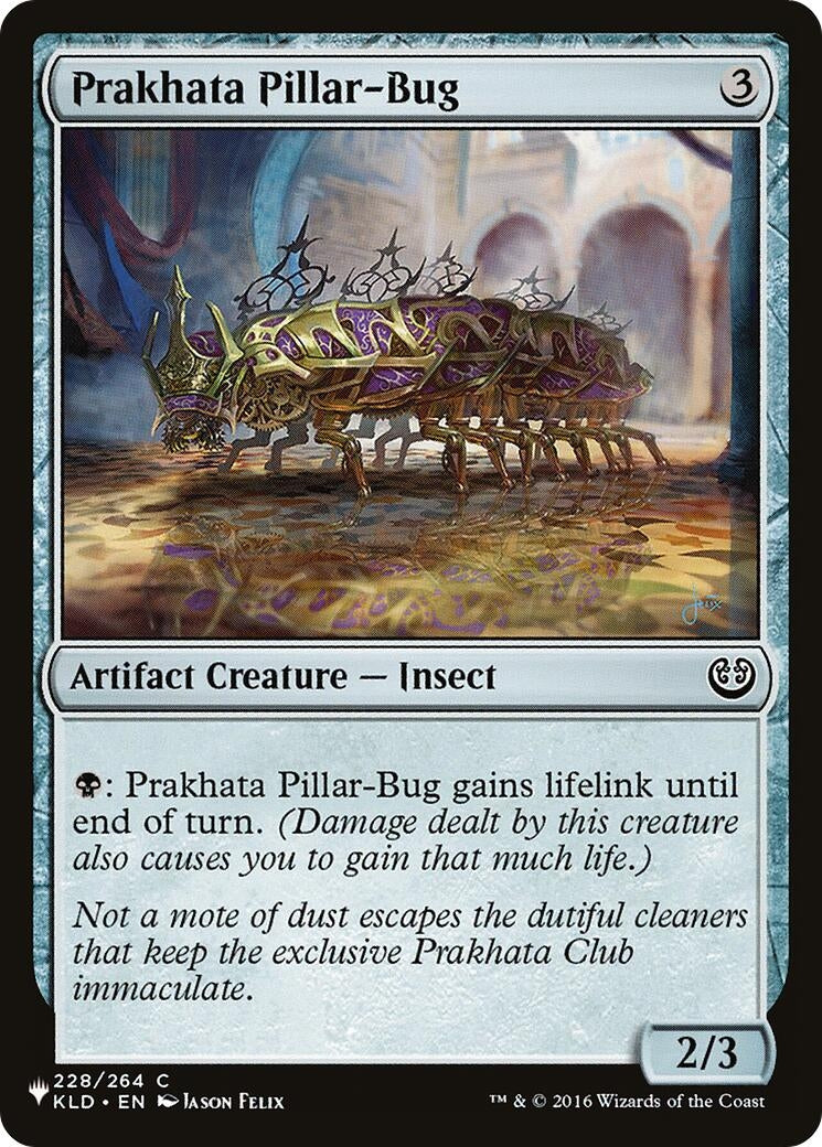 Image for Prakhata Pillar-Bug (228/264) [The List Reprints] - Magic: The Gathering