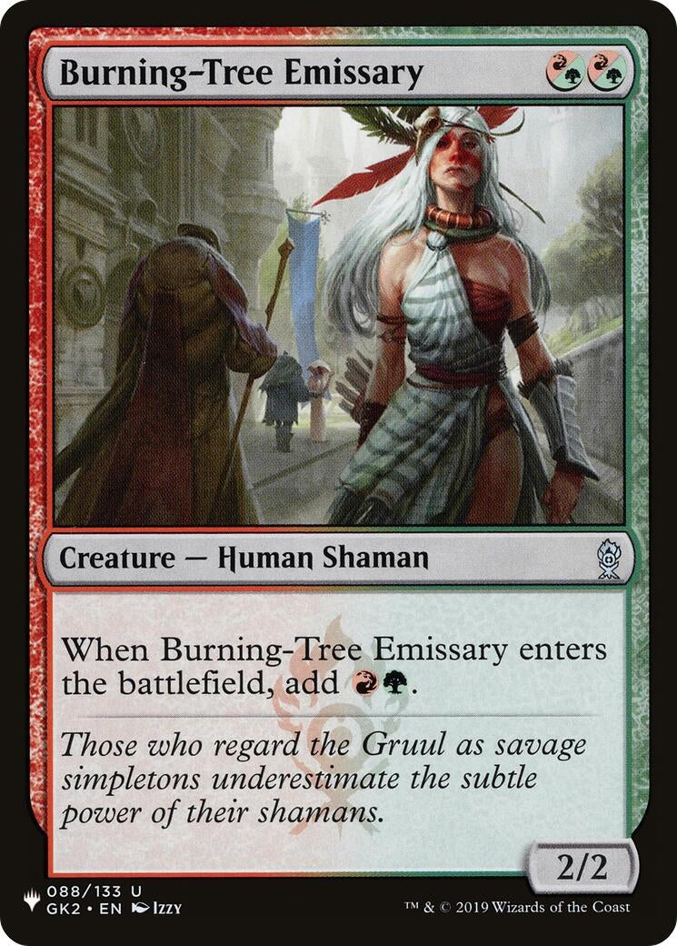 Image for Burning-Tree Emissary (088/133) [The List Reprints] - Magic: The Gathering