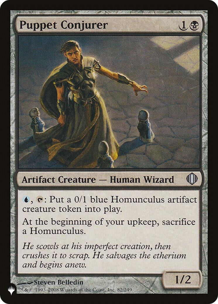 Image for Puppet Conjurer (82/249) [The List Reprints] - Magic: The Gathering