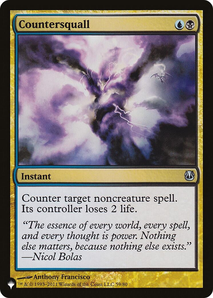 Image for Countersquall (59/80) [The List Reprints] - Magic: The Gathering