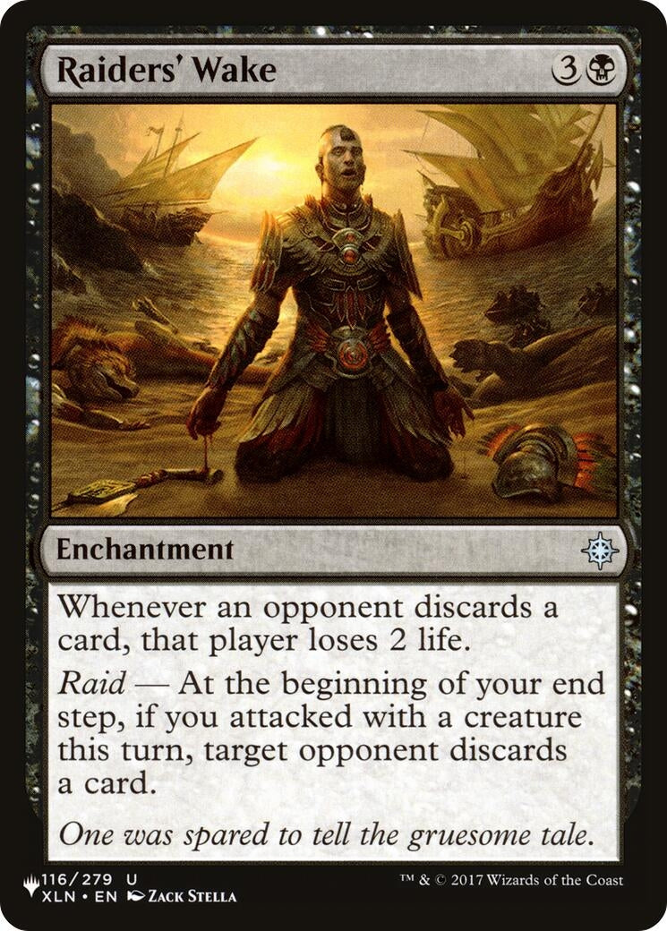 Image for Raiders' Wake (116/279) [The List Reprints] - Magic: The Gathering