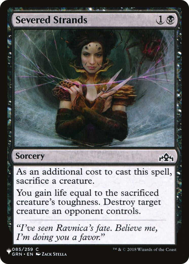 Severed Strands (085/259) [The List Reprints]
