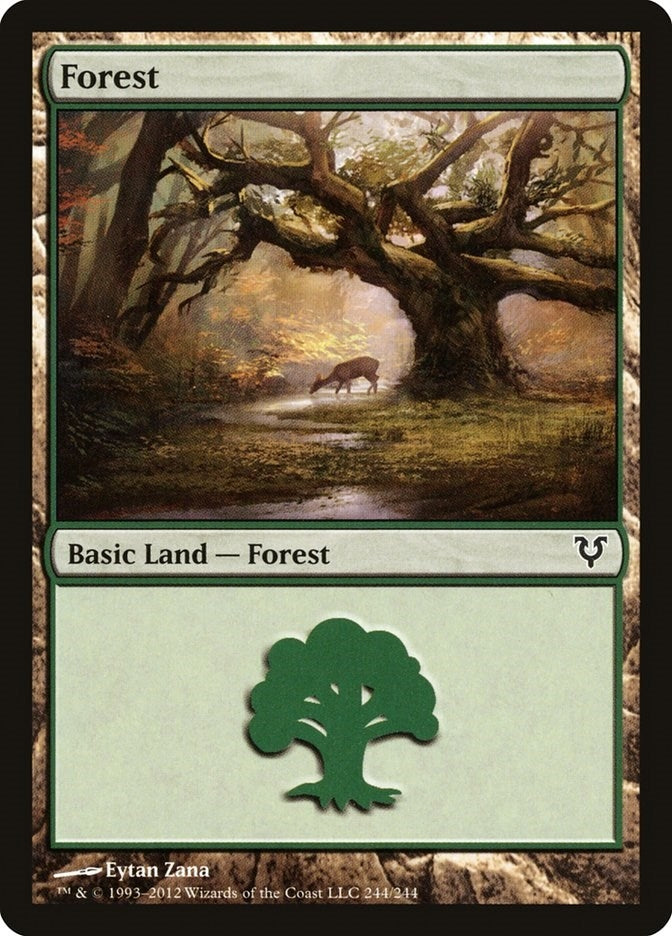 Image for Forest (244) (244) [Avacyn Restored] - Magic: The Gathering