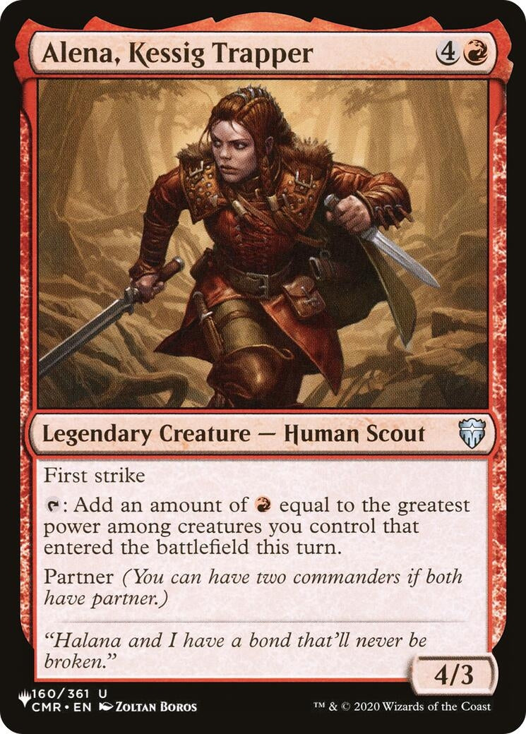 Image for Alena, Kessig Trapper (160/361) [The List Reprints] - Magic: The Gathering