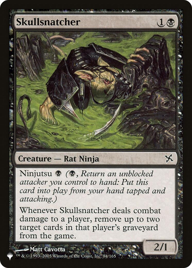 Image for Skullsnatcher (84/165) [The List Reprints] - Magic: The Gathering