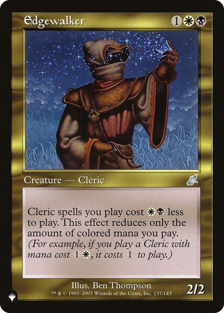 Image for Edgewalker (137/143) [The List Reprints] - Magic: The Gathering