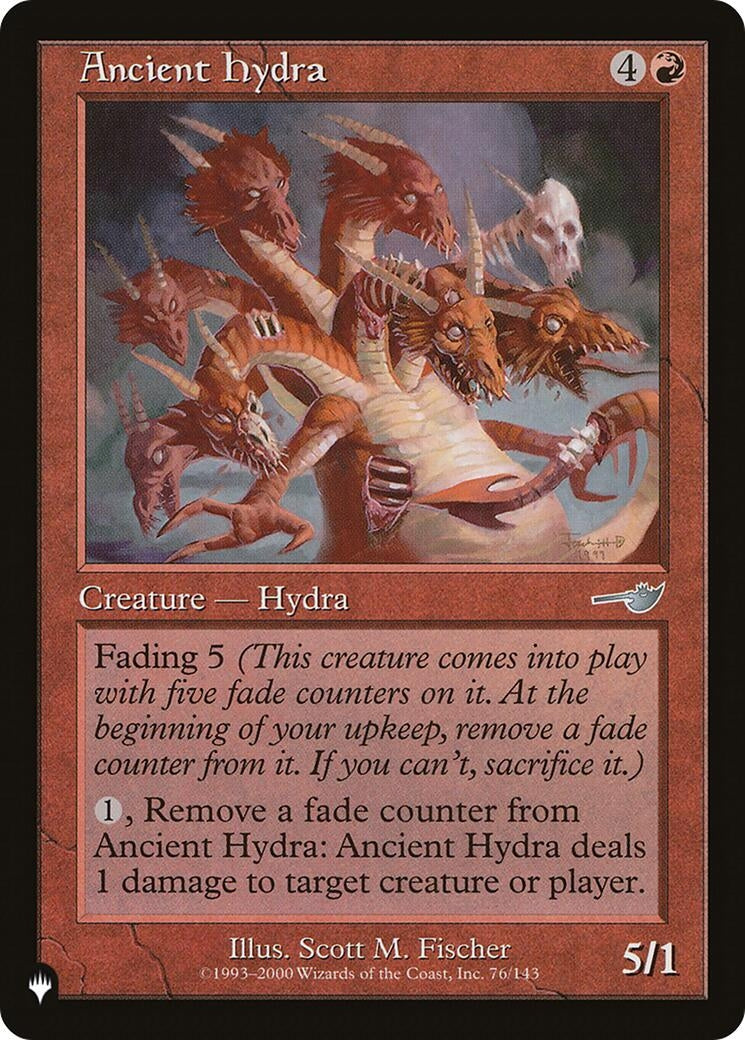 Image for Ancient Hydra (76/143) [The List Reprints] - Magic: The Gathering