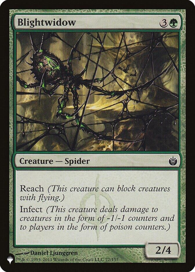 Image for Blightwidow (77/155) [The List Reprints] - Magic: The Gathering
