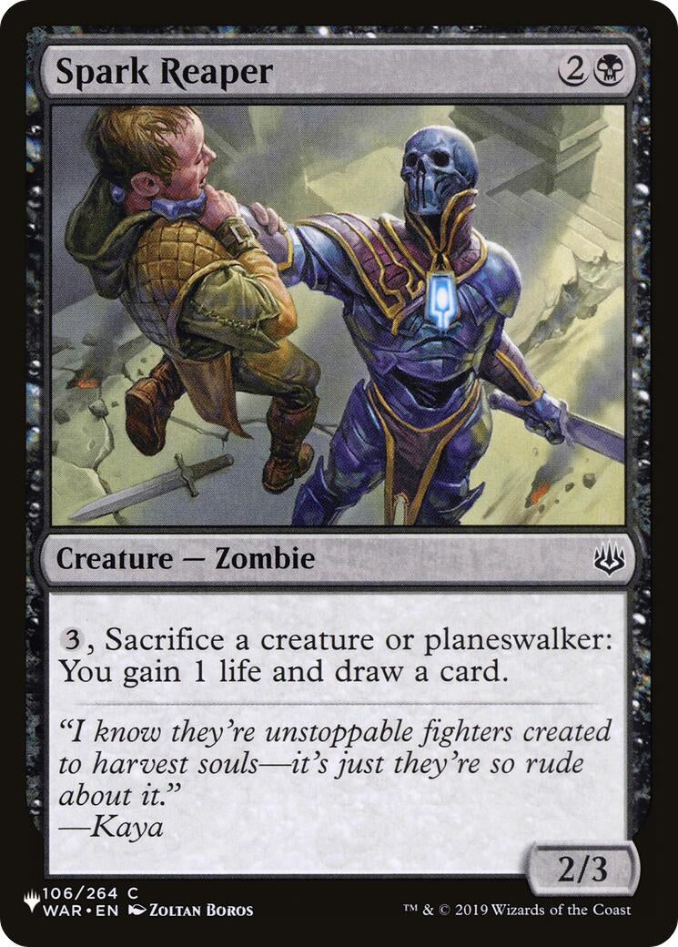 Image for Spark Reaper (106/264) [The List Reprints] - Magic: The Gathering