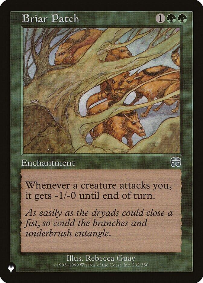 Image for Briar Patch (232/350) [The List Reprints] - Magic: The Gathering