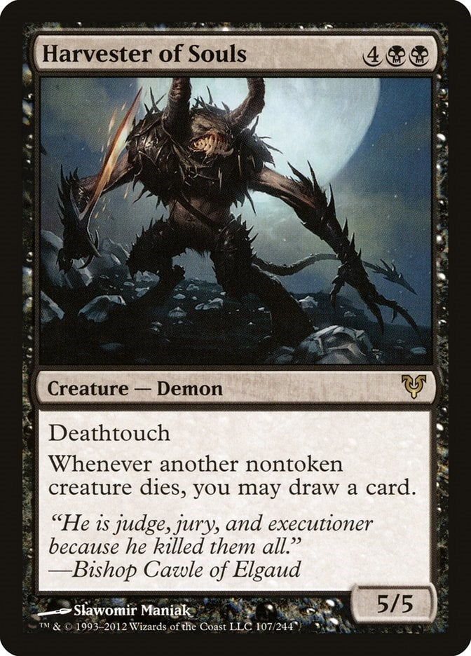 Image for Harvester of Souls (107) [Avacyn Restored] - Magic: The Gathering