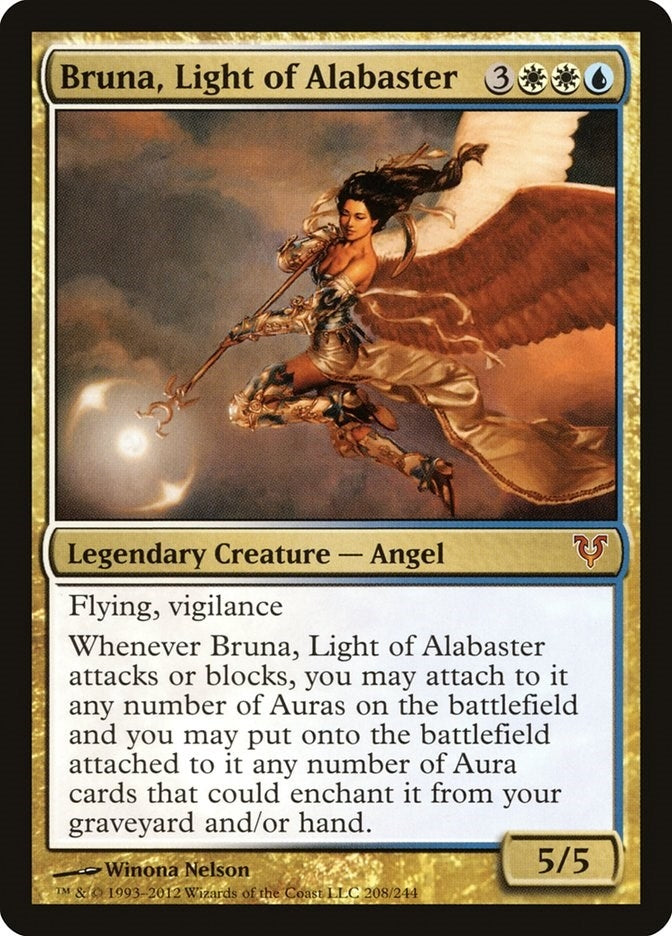 Image for Bruna, Light of Alabaster (208) [Avacyn Restored] - Magic: The Gathering